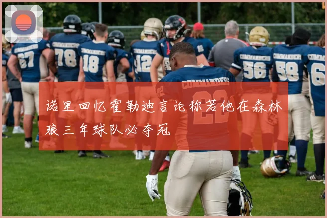诺里回忆霍勒迪言论称若他在森林狼三年球队必夺冠